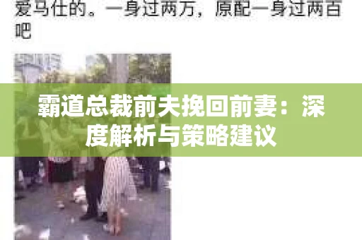 霸道总裁前夫挽回前妻：深度解析与策略建议