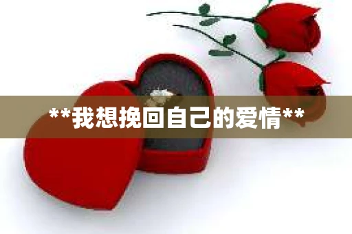 **我想挽回自己的爱情**
