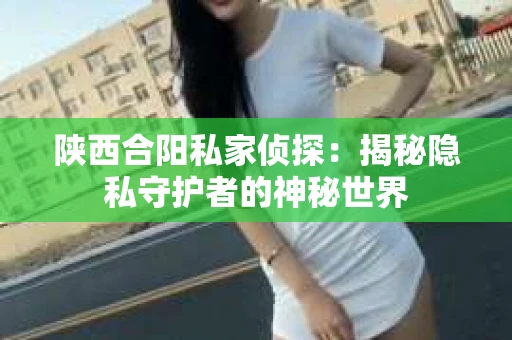 陕西合阳私家侦探：揭秘隐私守护者的神秘世界