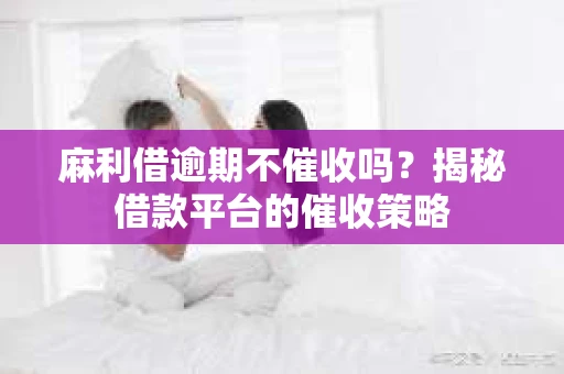 麻利借逾期不催收吗？揭秘借款平台的催收策略