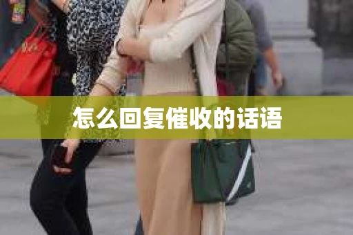 怎么回复催收的话语