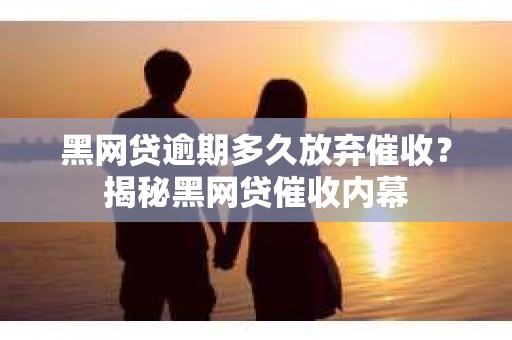 黑网贷逾期多久放弃催收？揭秘黑网贷催收内幕