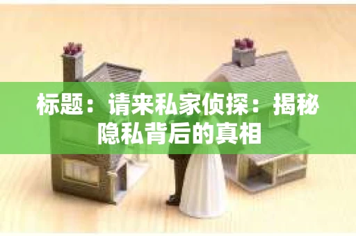 标题：请来私家侦探：揭秘隐私背后的真相
