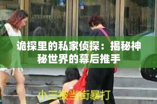 诡探里的私家侦探：揭秘神秘世界的幕后推手