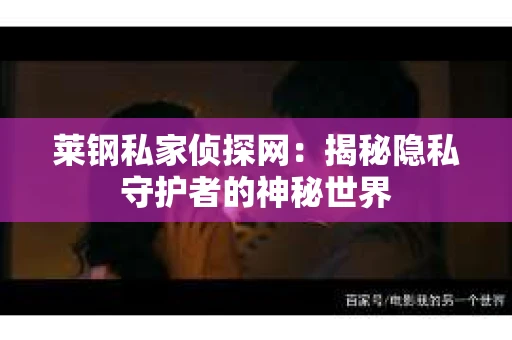 莱钢私家侦探网：揭秘隐私守护者的神秘世界