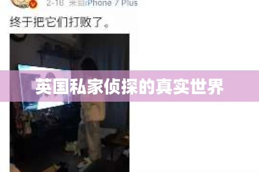英国私家侦探的真实世界