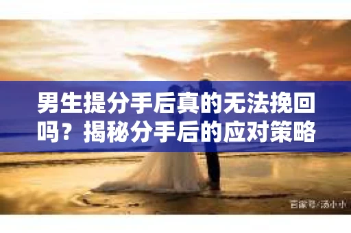 男生提分手后真的无法挽回吗？揭秘分手后的应对策略