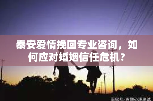 泰安爱情挽回专业咨询，如何应对婚姻信任危机？